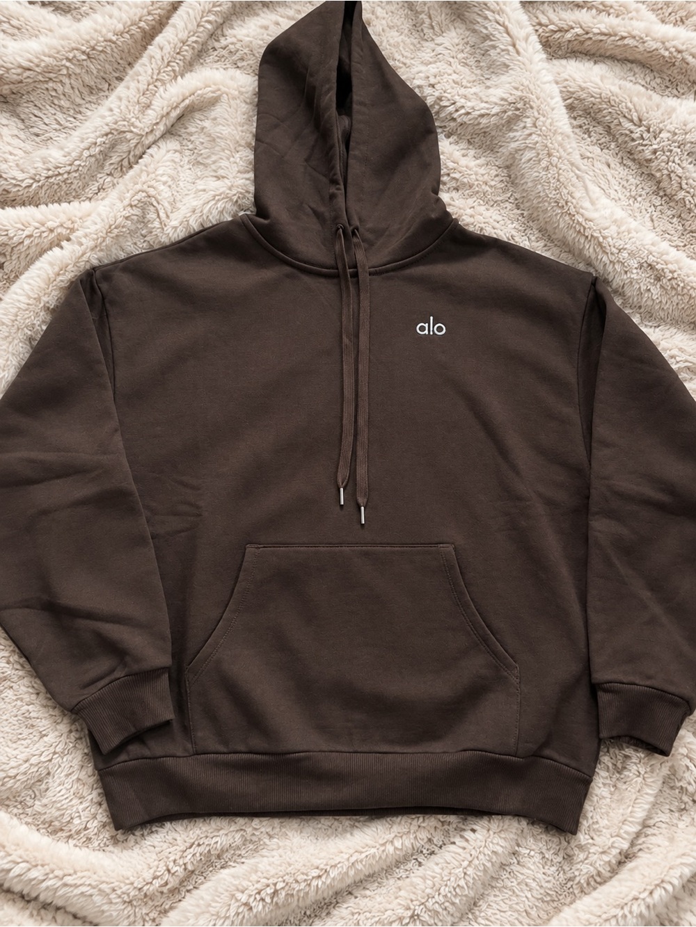 ALO Yoga Espresso Pullover Hoodie
